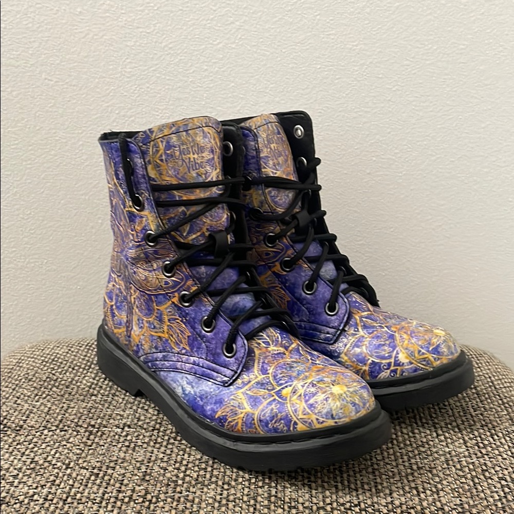 Yes We Vibe Vegan Leather Bohemian Boots